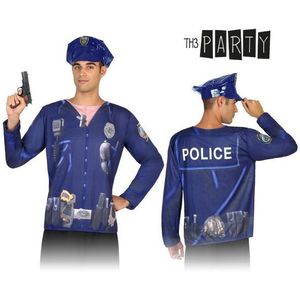Nachthemd voor volwassenen 7598 Politieman