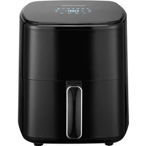 Olievrije friteuse - ARTHUR MARTIN - Airfryer 5 L - 1400 W - Touchscreen - 7 kookvoorinstellingen - Zwart