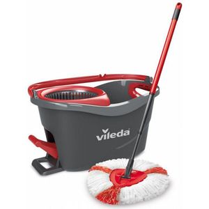 Mop with Bucket Vileda Turbo Easywriting & Clean Polypropyleen