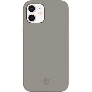 Valenta Leather Back Cover Snap Luxe Apple iPhone 12 Mini Grey