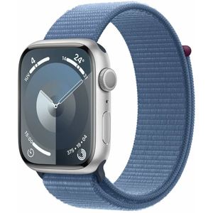 Smartwatch Apple Watch Series 9 Blauw Zilverkleurig 1,9" 45 mm