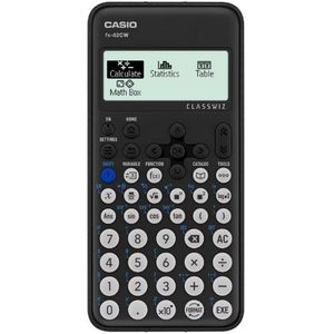 Wetenschappelijke rekenmachine Casio FX-82CW BOX Zwart