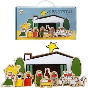 Dick Bruna Houten Kerststal