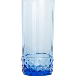 Glazenset Bormioli Rocco America'20s Blauw 6 Stuks Glas (490 ml)