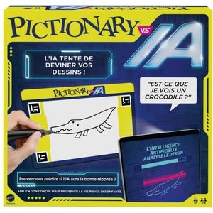 Bordspel Mattel PICTIONARY® VS IA Jeu familial Pictionary Vs Intelligence Artificielle (FR)