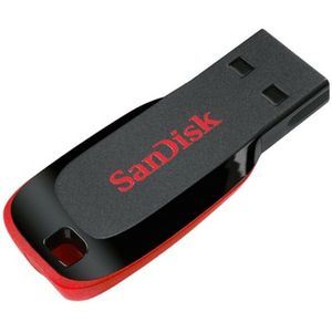 Pendrive SanDisk SDCZ50-B35 USB 2.0 Zwart USB stick Inhoud 128 GB