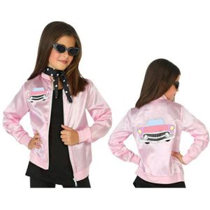 Kostuums voor Kinderen Grease Roze (1 Pc) Maat 7-9 Jaar