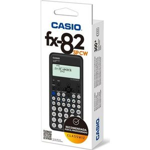 Wetenschappelijke rekenmachine Casio FX-82SPX CW Zwart Donker grijs