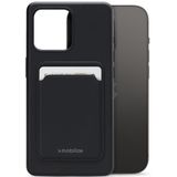 Mobilize Rubber Gelly Card Case Apple iPhone 14 Pro Matt Black