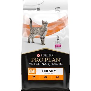 PURINA Pro Plan OM Obesity Management Formula - droogvoer voor katten - 5 kg