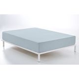 Onderlaken Alexandra House Living Blauw Celeste 90 x 190/200 cm