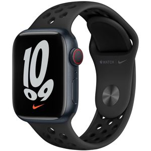 Smartwatch Apple Watch Nike Series 7 Zwart 41 mm