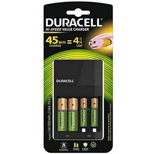 Duracell CEF14 AC AA & AAA - Batterijoplader