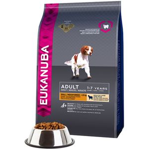 Voer Eukanuba Small & Medium Volwassen Lam 12 kg