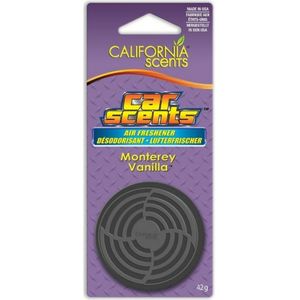 Auto luchtverfrisser California Scents Monterey Vanille