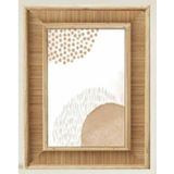 Fotolijsten DKD Home Decor 29 x 1,5 x 34 cm Natuurlijk Hout MDF