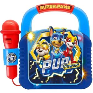 Luidspreker met Karaokemicrofoon The Paw Patrol