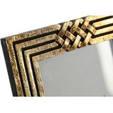 Fotolijsten DKD Home Decor 17 x 1,5 x 22 cm Gouden Hars Neoklassiek