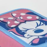 Dubbele etui Minnie Mouse Roze 12,5 x 19,5 x 4,5 cm