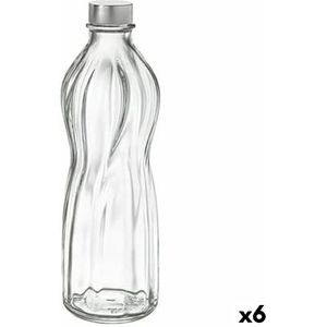 Fles Bormioli Rocco Aqua Transparant Glas (750 ml) (6 Stuks)