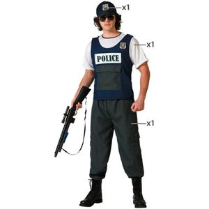 Kostuums voor Volwassenen Politieman Maat XL