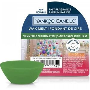 Yankee Candle Wax Melt Single Shimmering Christmas Tree