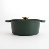Kookpot met Deksel Bidasoa Tiara Gegoten aluminium Groen 28 cm