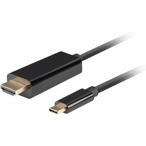 Kabel USB C naar HDMI Lanberg CA-CMHD-10CU-0030-BK
