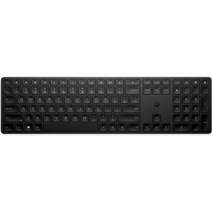 Draadloos toetsenbord HP 4R177AA Qwerty Spaans Zwart