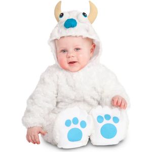 Kostuums voor Baby's My Other Me Yeti Monster Sneeuwpop Yeti (2 Onderdelen) Maat 1-2 jaar