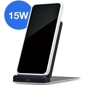 Mobilize Wireless Fast Charger Foldable 5W/7.5W/10W/15W PU Leather Black