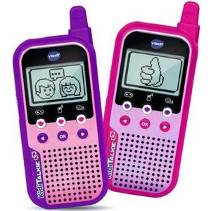 Walkie-Talkie Vtech Kidi Talkie Paars Roze