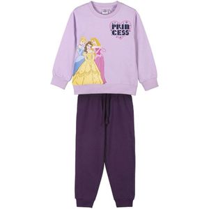 Joggingpak voor kinderen Princesses Disney Lila Maat 3 Jaar