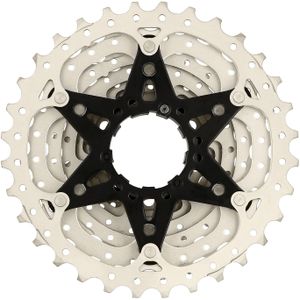 Cassette 11 speed Sunrace CSRS3 11-32T - metallic met zwarte spider