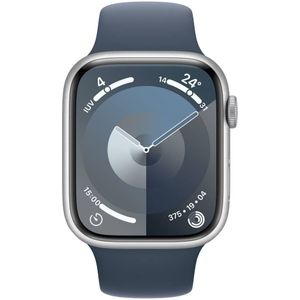 Smartwatch Watch S9 Apple Blauw Zilverkleurig 45 mm