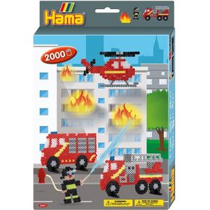 Hama Strijkkralen Brandweer 2000 Stuks Multicolor