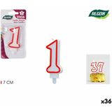 Kaarsenset Algon Rood (36 Stuks)