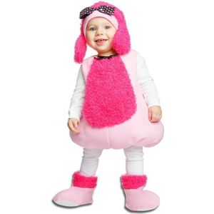 Kostuums voor Baby's My Other Me Poodle Roze Hond (3 Onderdelen) Maat 12-24 Maanden