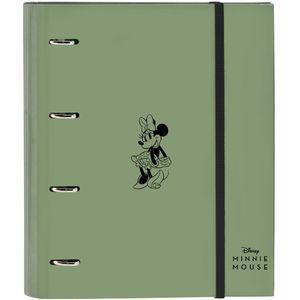 Ringmap Minnie Mouse Mint shadow Militair groen (27 x 32 x 3.5 cm)