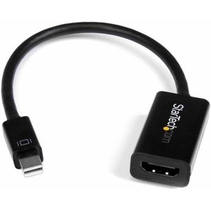 Adapter DisplayPort naar HDMI Startech MDP2HD4KS  Zwart