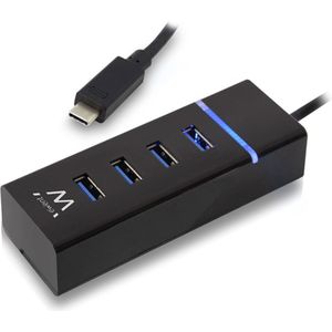 Ewent 4-Poorts USB 3.1 Gen1 (USB 3.0) Hub Type-C EW1137