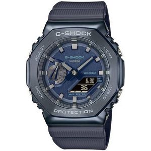 Horloge Heren Casio G-Shock OAK METAL COVERED - Blue (Ø 44,5 mm) (Ø 45 mm)