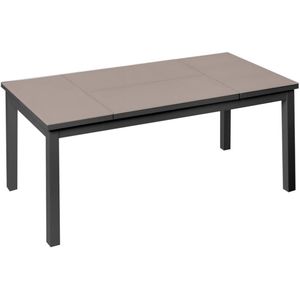 Eettafel Agnes 120 x 60 x 48,5 cm Aluminium