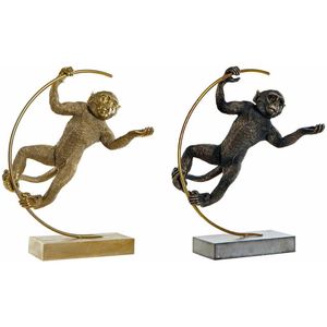 Decoratieve figuren DKD Home Decor Hars (33 x 25 x 48 cm) (2 pcs)