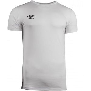 Heren-T-Shirt met Korte Mouwen Umbro 64887U 096 Wit Maat L