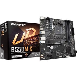 Gigabyte B550M K moederbord AMD B550 Socket AM4 micro ATX