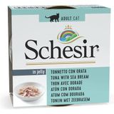 SCHESIR in jelly Tuna with sea bream - nat kattenvoer - 85 g