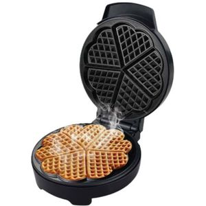 Wafelijzer - Wafels - Wafelmaker - Kiwi - 5 Wafels - ⌀ 20 centimeter - Zwart