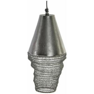 Plafondlamp DKD Home Decor Zwart Metaal (15 x 15 x 30 cm)