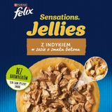 PURINA Felix Sensations Sauces Turkey - nat kattenvoer - 85 g